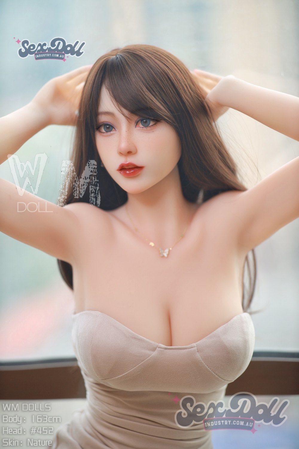 Hina - 163cm E Cup Premium S-TPE Asian Sex Doll with ROS Option - WM Doll