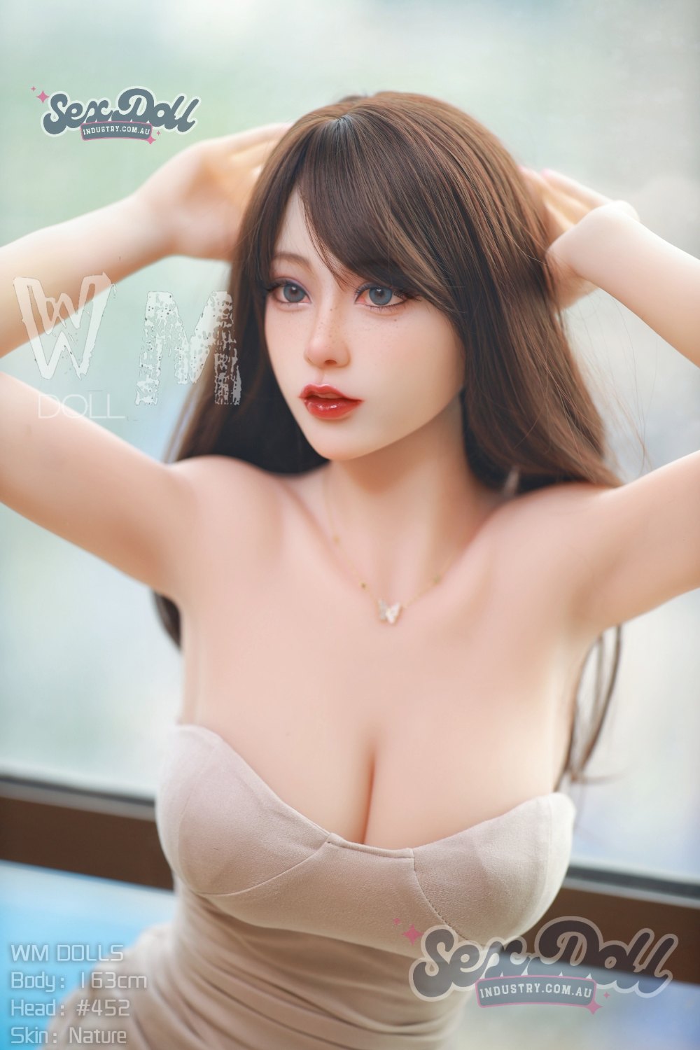 Hina - 163cm E Cup Premium S-TPE Asian Sex Doll with ROS Option - WM Doll