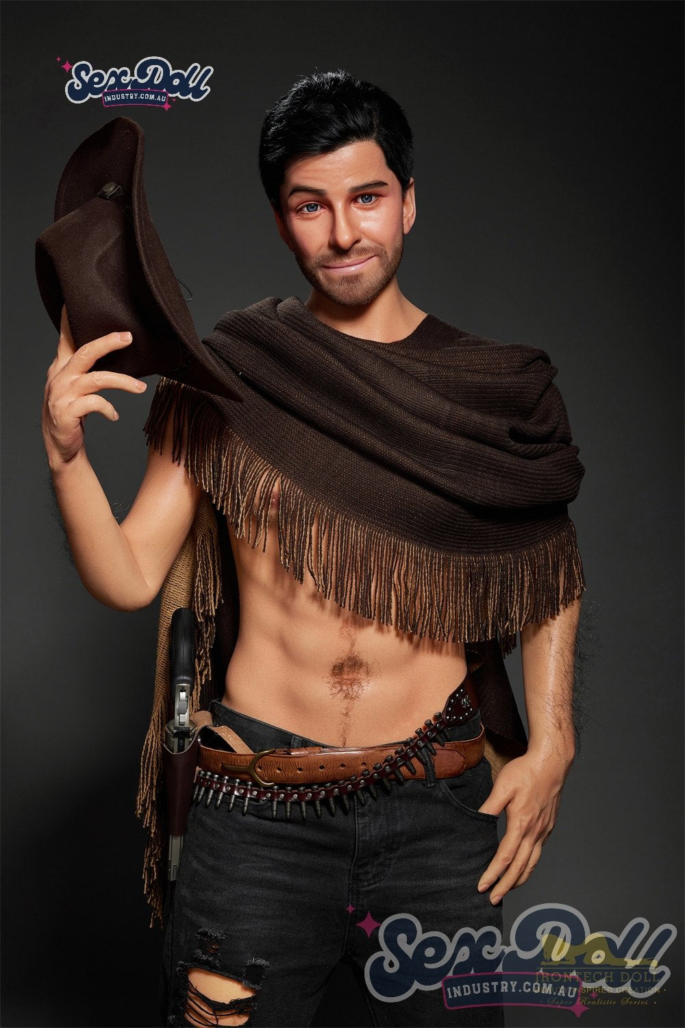 Allen - 170cm M6 Full Silicone Male Sex Doll - Irontech Doll