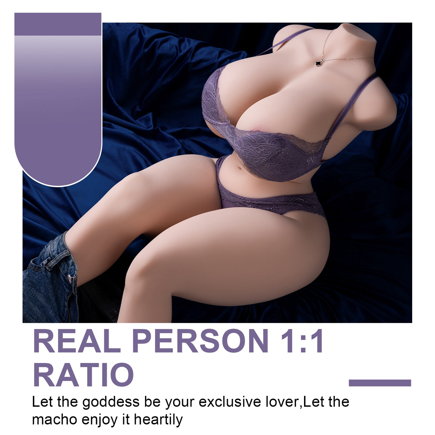 Sannie - 123cm E-cup Premium TPE Sex Doll Torso - Xise Doll
