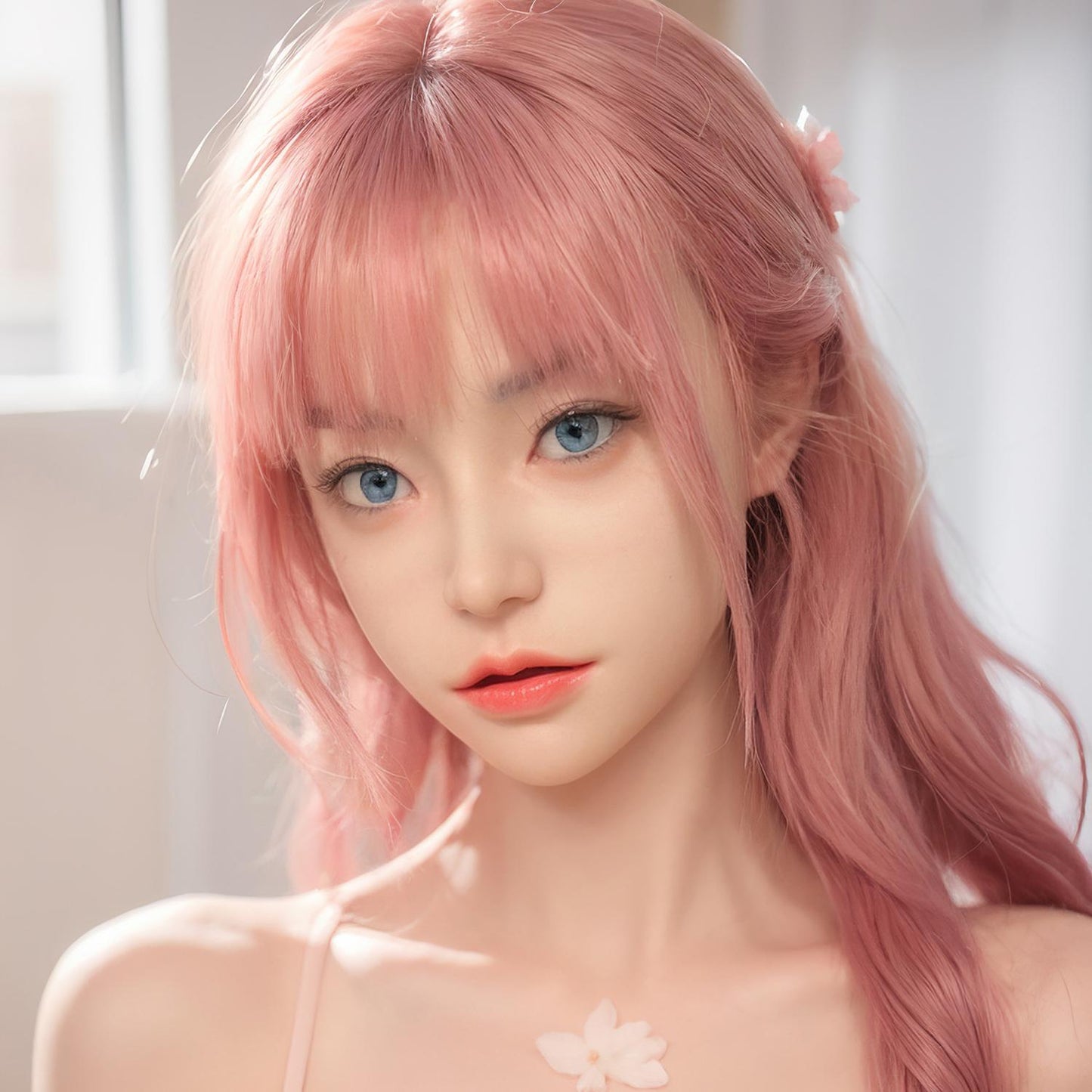 Edith - 148-164cm Silicone Head Realistic Sex Doll with ROS Oral - SY Doll