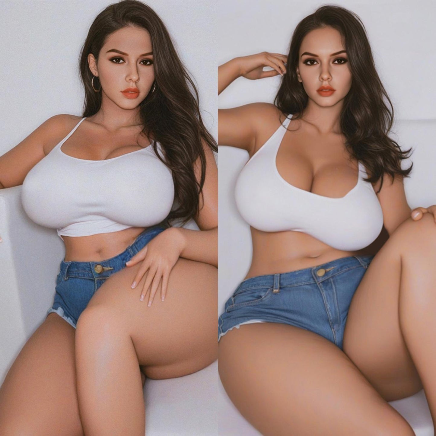 Elva - 148-164cm Premium TPE Realistic Sex Doll with Silicone Options - SY Doll