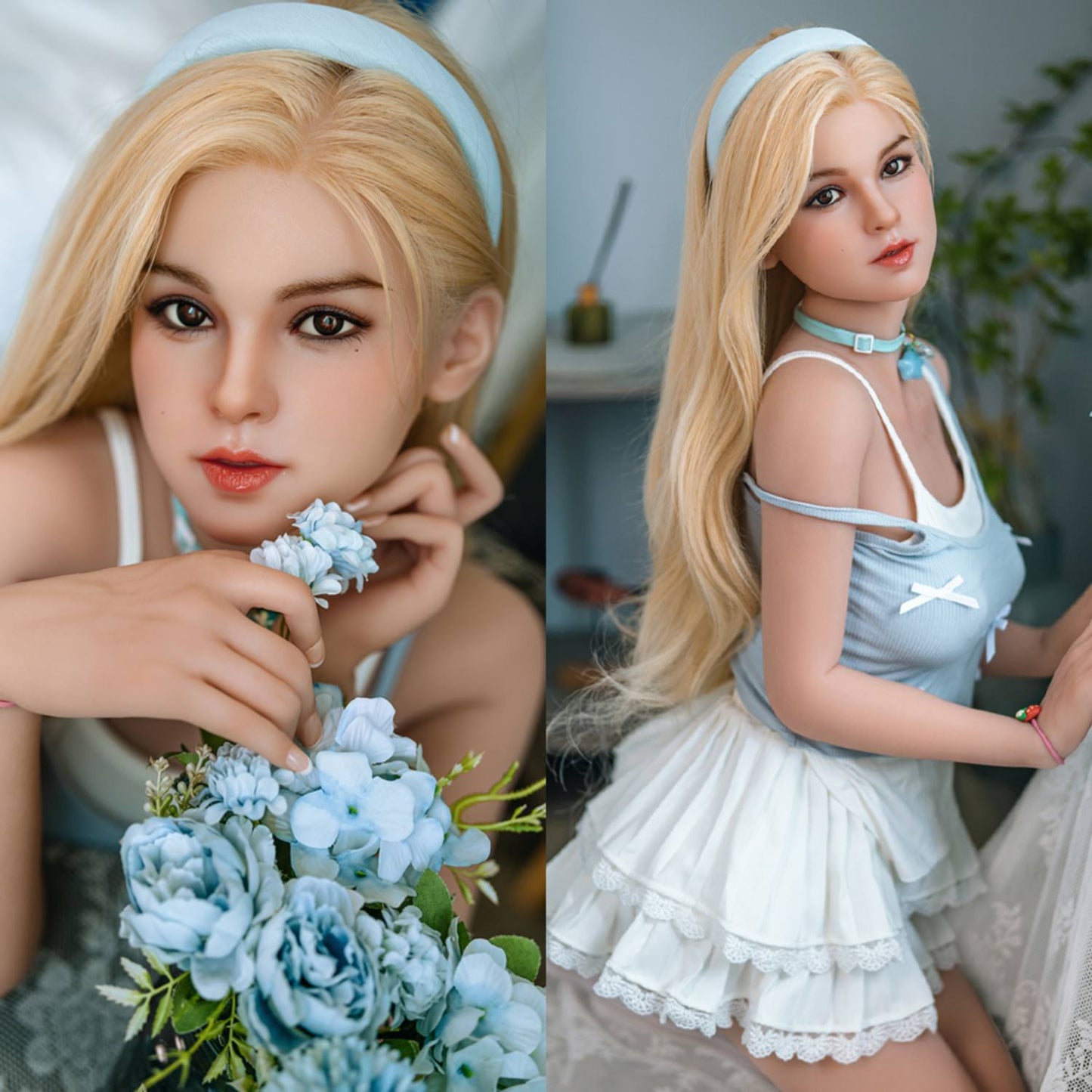 Zenobia - 148-164cm Silicone Head Realistic Sex Doll with ROS Oral - SY Doll
