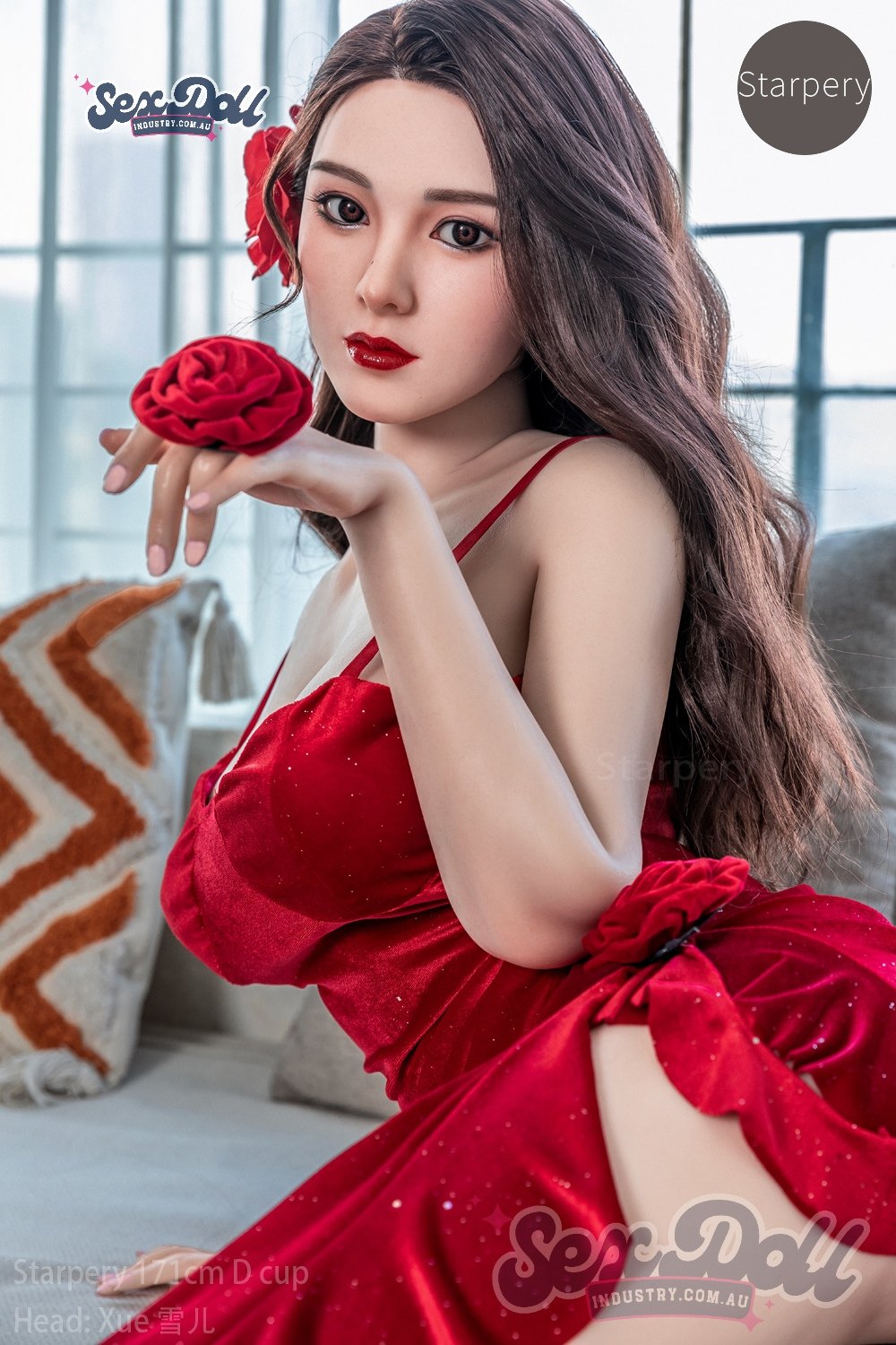 Xue - 171cm D-cup Asian Silicone Head Sex Doll with Weight Reduced – Starpery Doll