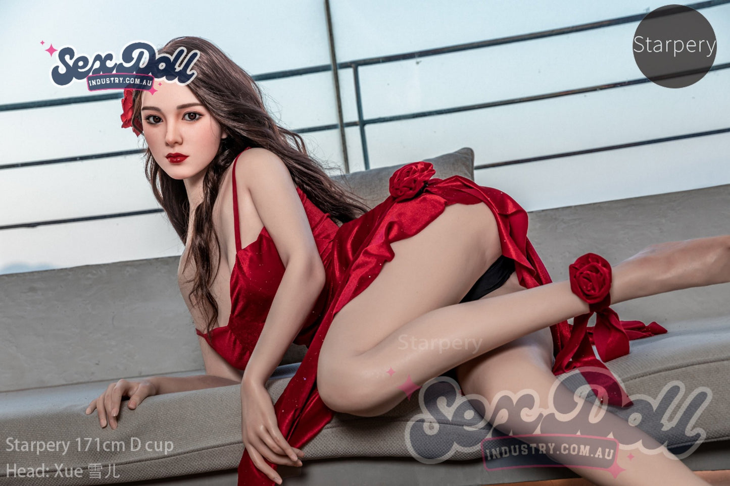Xue - 171cm D-cup Asian Silicone Head Sex Doll with Weight Reduced – Starpery Doll