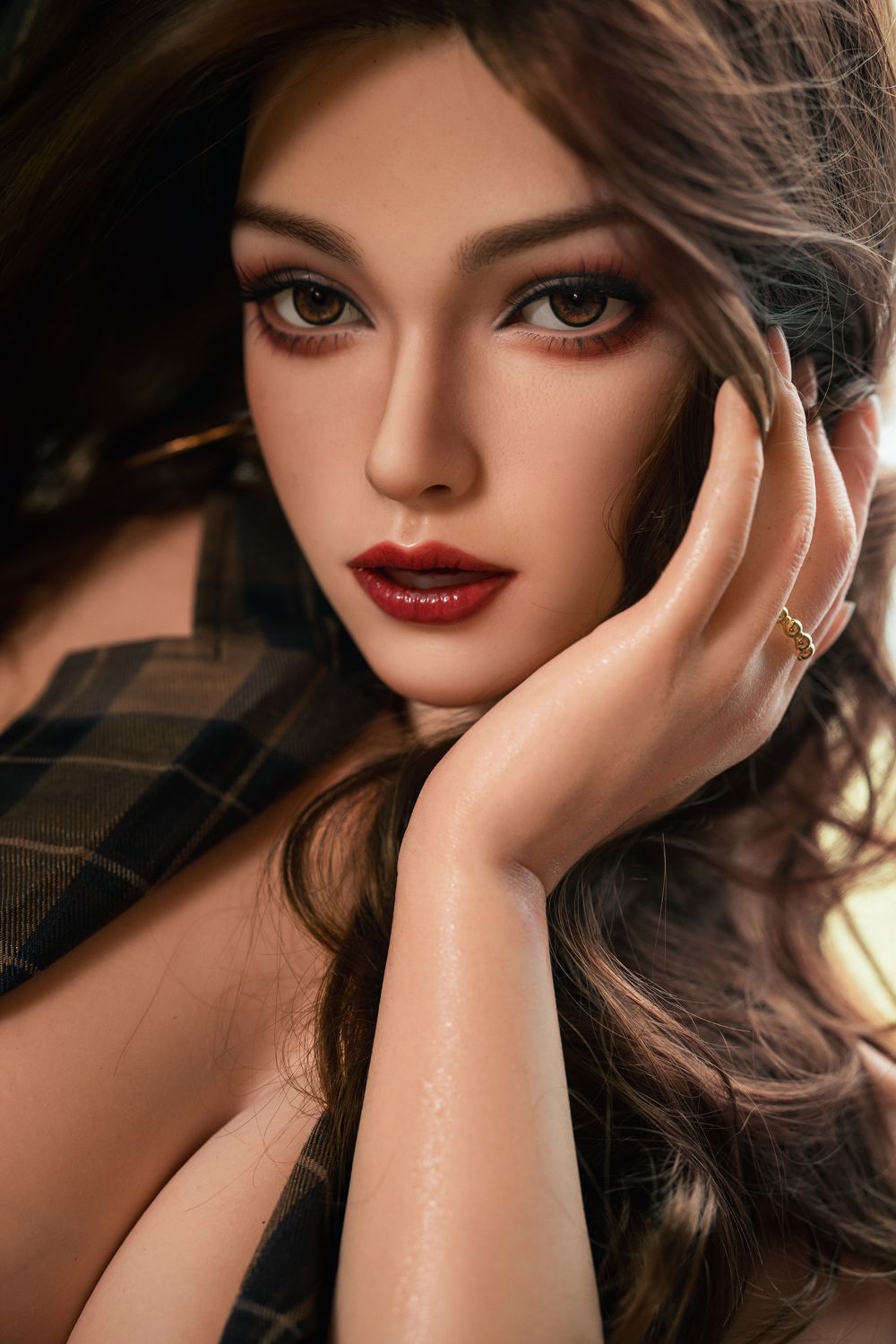 Lisa - 148-164cm Silicone Head Lifelike Sex Doll with ROS Oral - SY Doll