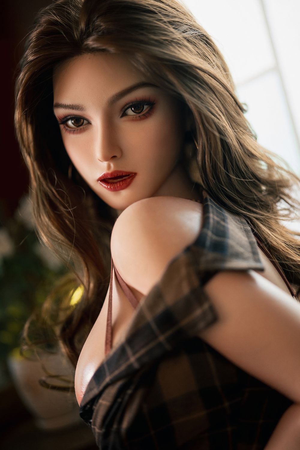 Lisa - 148-164cm Silicone Head Lifelike Sex Doll with ROS Oral - SY Doll