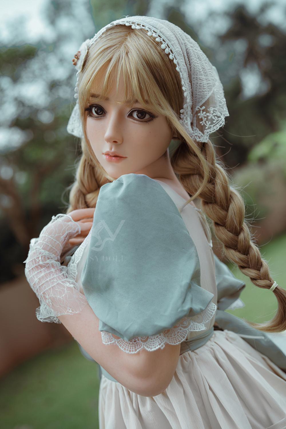 Brit - 148-164cm Premium Lifelike Sex Doll with Soft Silicone Head - SY Doll