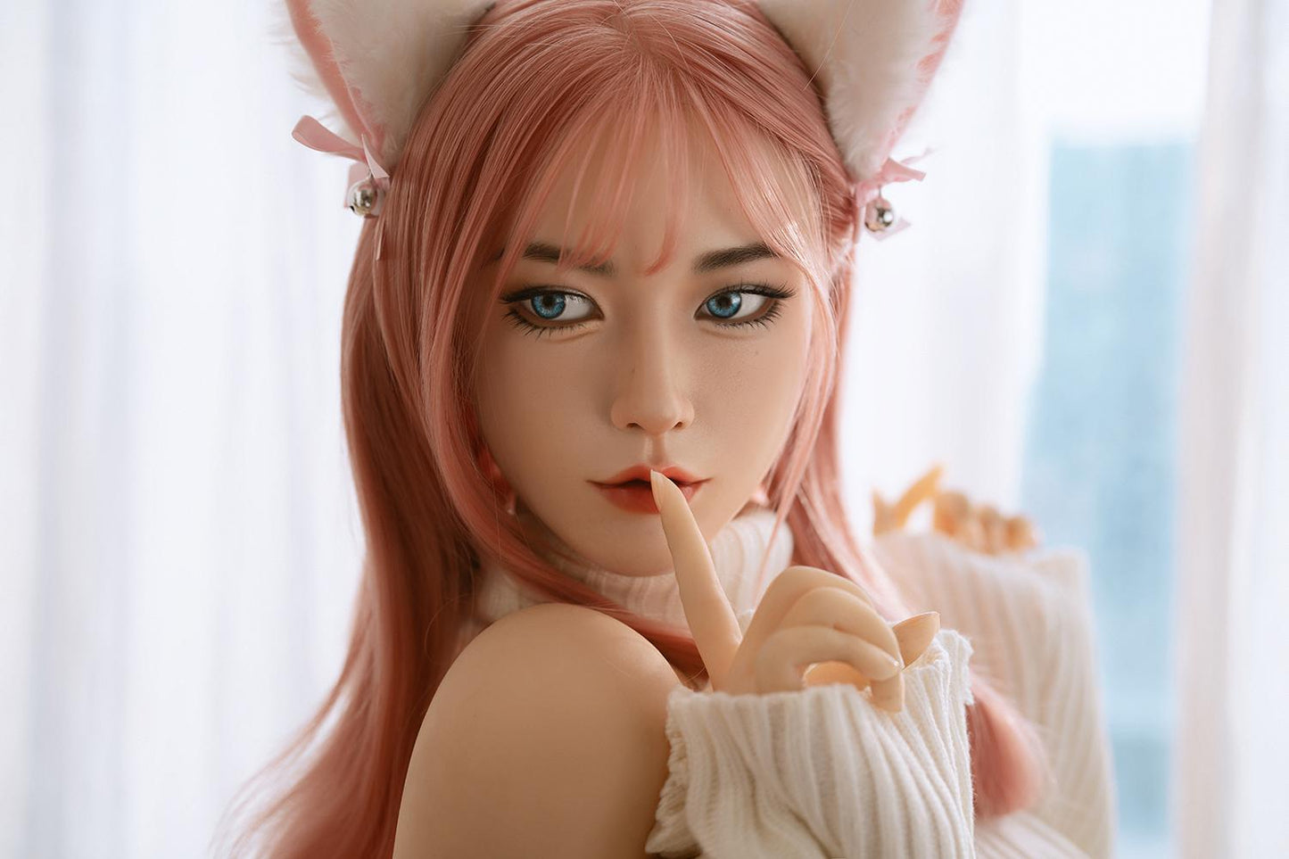 Jamie - 148-164cm Premium Lifelike Sex Doll with Soft Silicone Head - SY Doll