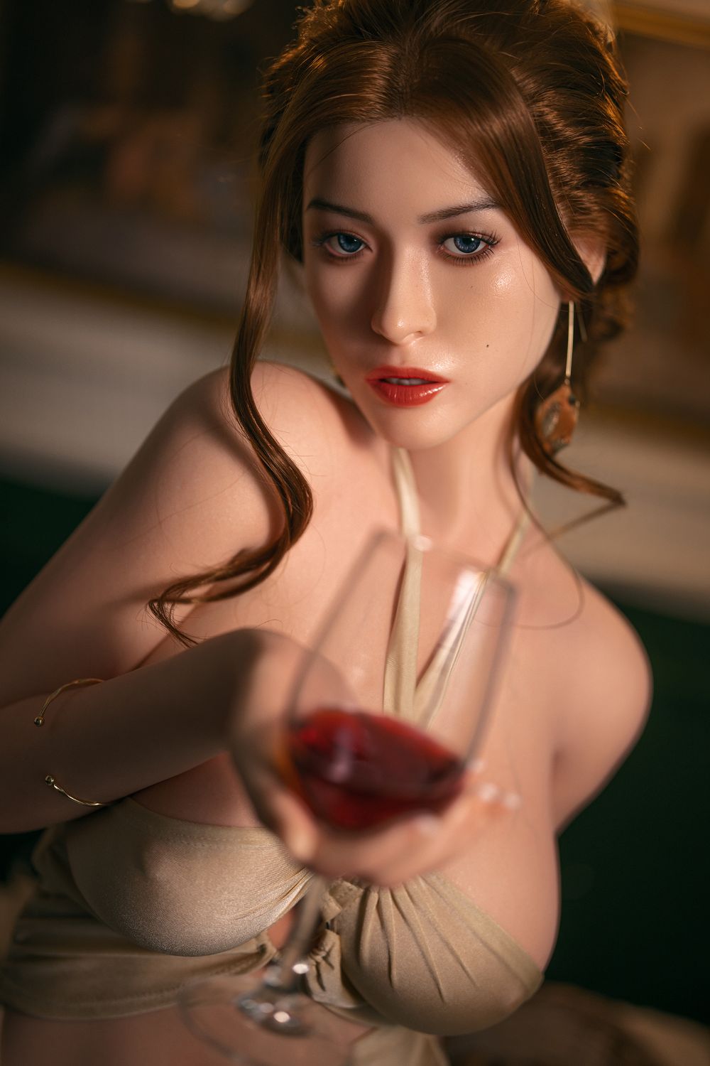 Nancy - 148-164cm Silicone Head Realistic Sex Doll with ROS Oral - SY Doll