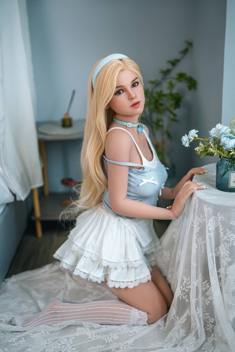 Zenobia - 148-164cm Silicone Head Realistic Sex Doll with ROS Oral - SY Doll