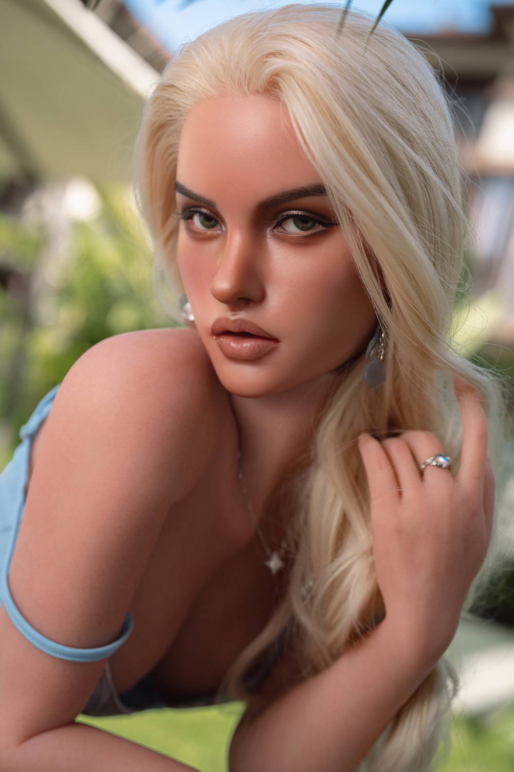 Sophia - 148-164cm Silicone Head Realistic Sex Doll with ROS Oral - SY Doll