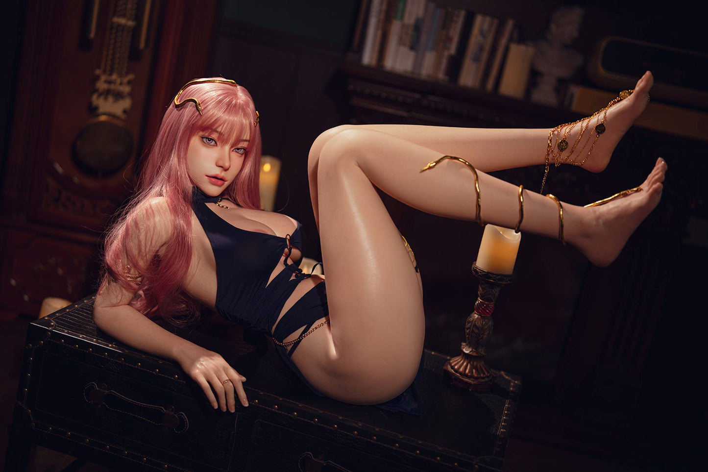 Aurora - 148-164cm Silicone Head Realistic Sex Doll with ROS Oral - SY Doll