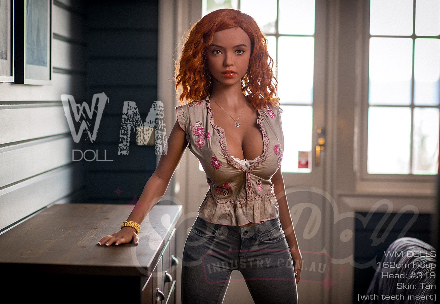 Evie - 162cm F Cup Premium S-TPE Sex Doll - WM Doll