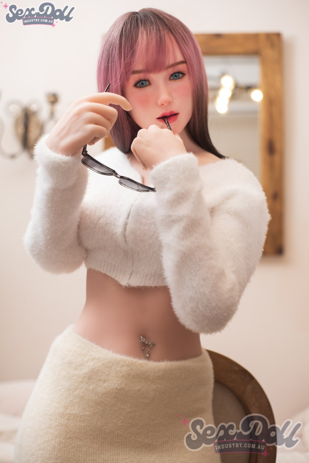 Irene - 157cm C Cup Silicone Head TPE Body Sex Doll with Realistic Oral - ⭐️Climax Doll⭐️