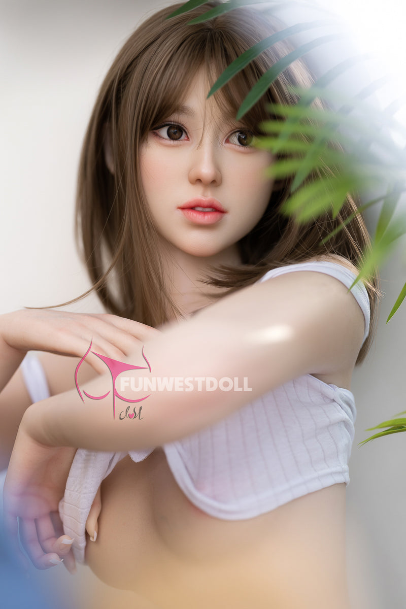 Hallie - Premium Lifelike Sex Doll with Silicone Head - FunWest Doll