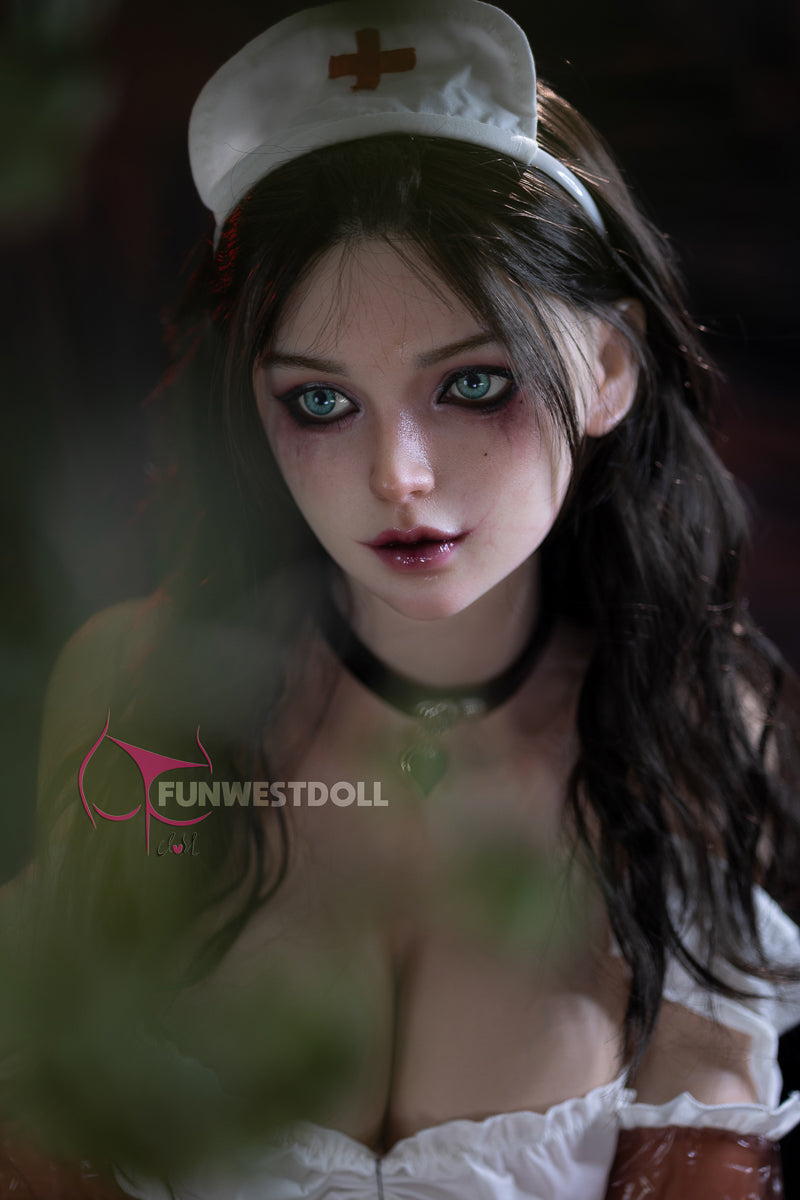 Elaine - Premium Lifelike Sex Doll with Silicone Head - FunWest Doll