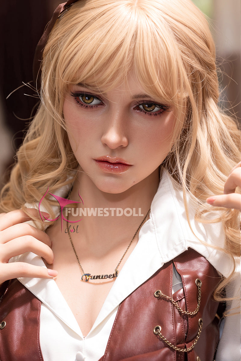 Zinnia - Premium Lifelike Sex Doll with Silicone Head - FunWest Doll
