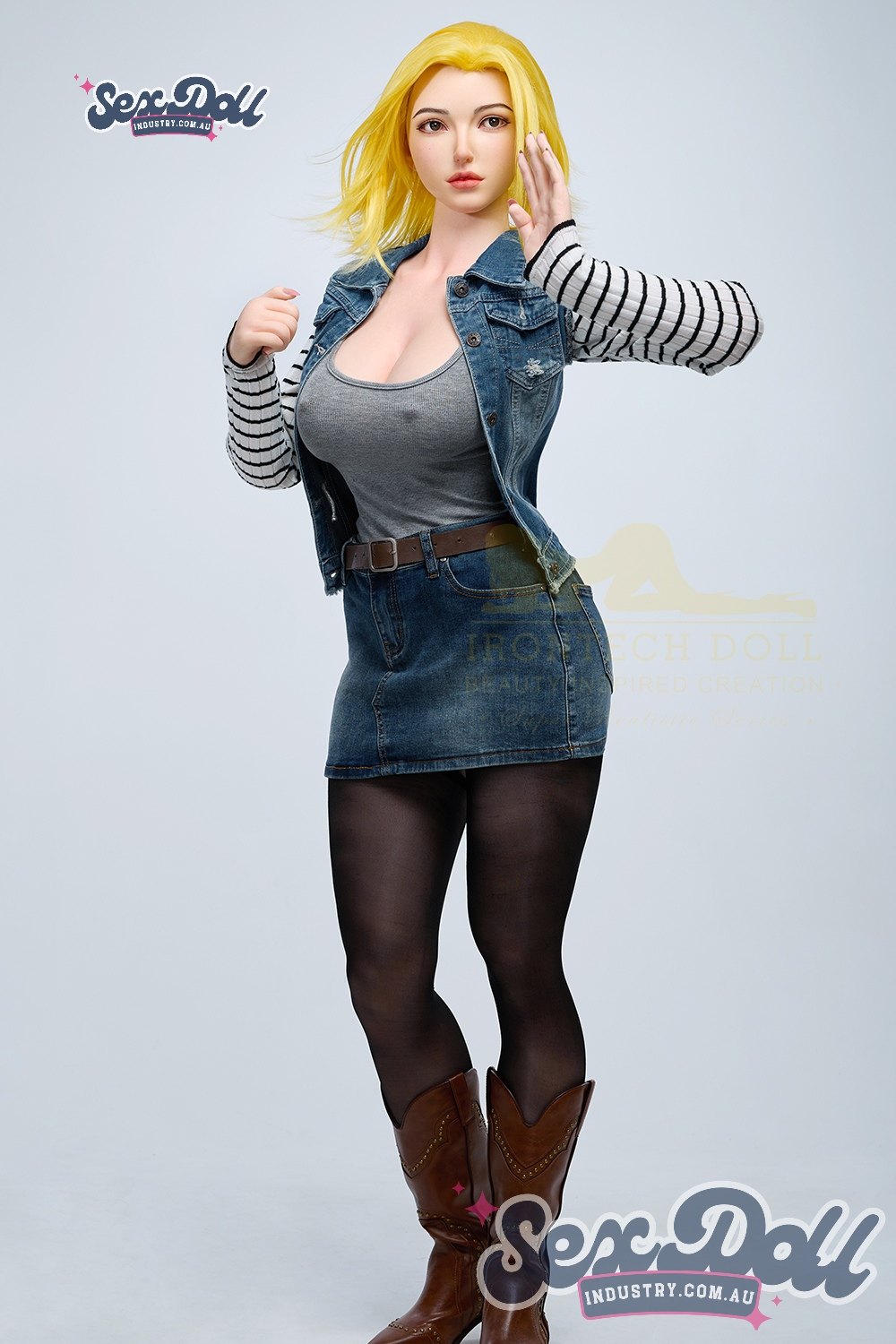 Joline - 159cm S41 Full Silicone Sex Doll - Irontech Doll