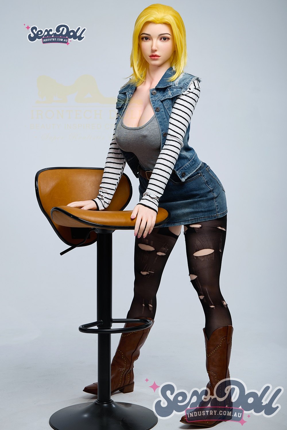 Joline - 159cm S41 Full Silicone Sex Doll - Irontech Doll