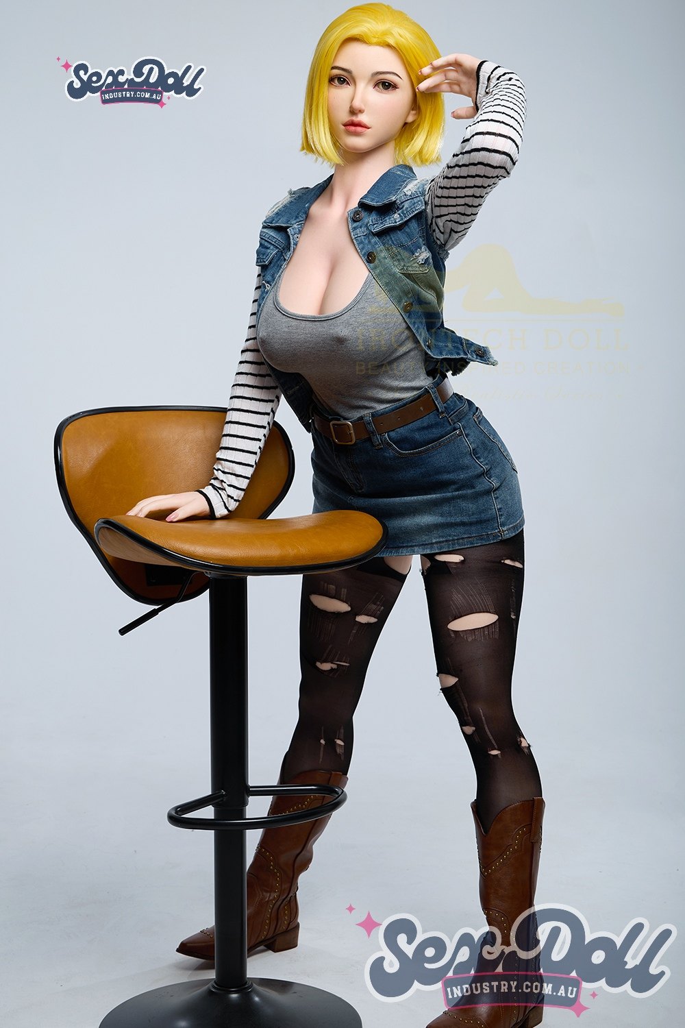Joline - 159cm S41 Full Silicone Sex Doll - Irontech Doll