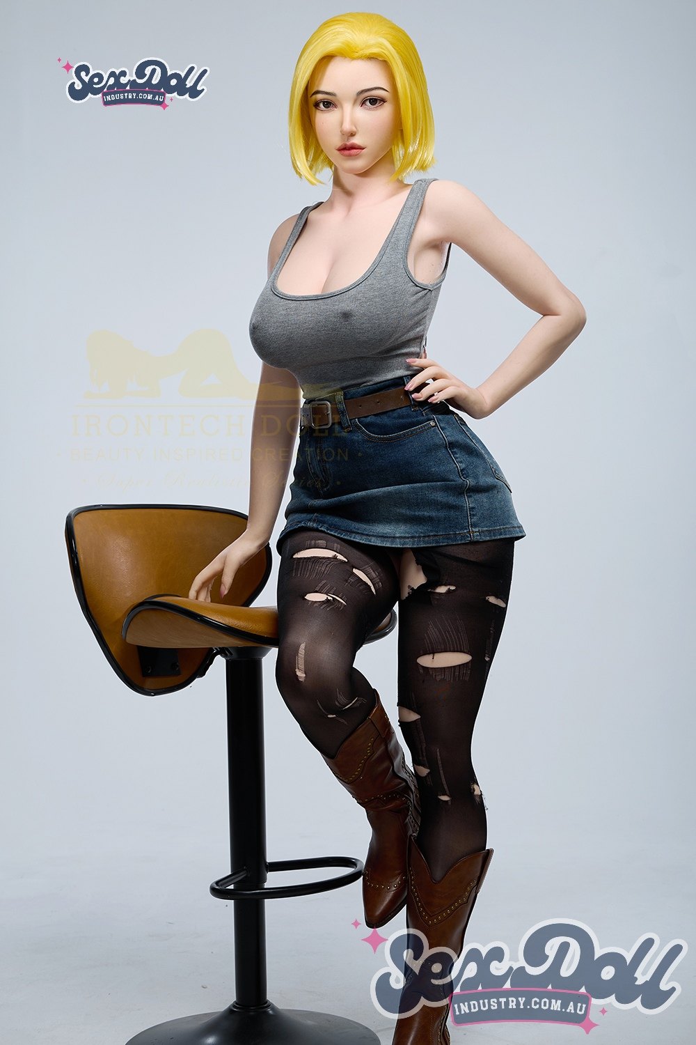 Joline - 159cm S41 Full Silicone Sex Doll - Irontech Doll
