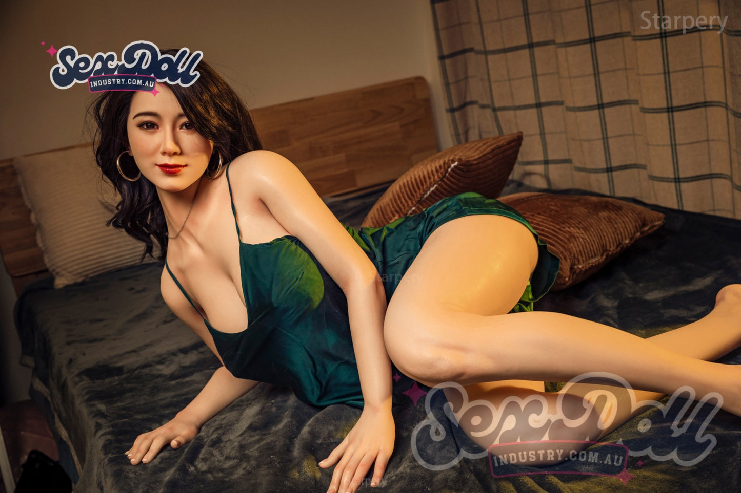 Hadley - 163cm G-cup Asian Silicone Head Sex Doll with Weight Reduced – Starpery Doll