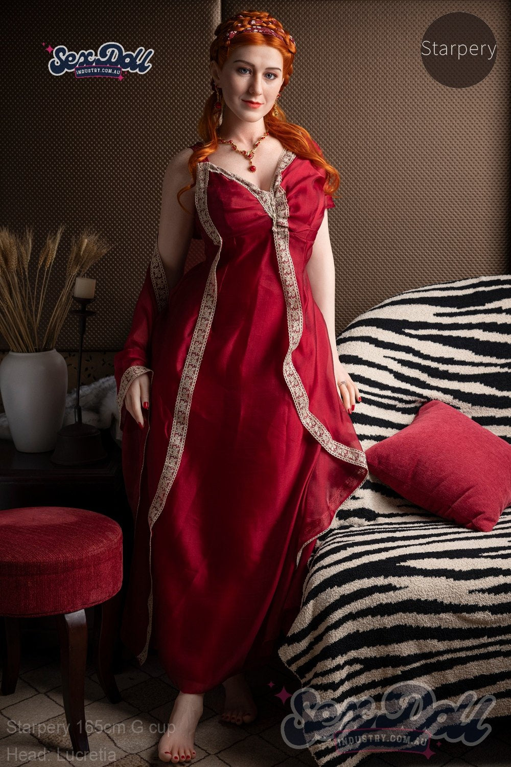 Lucretia - 165cm G-cup Silicone Head Sex Doll with Weight Reduced – Starpery Doll