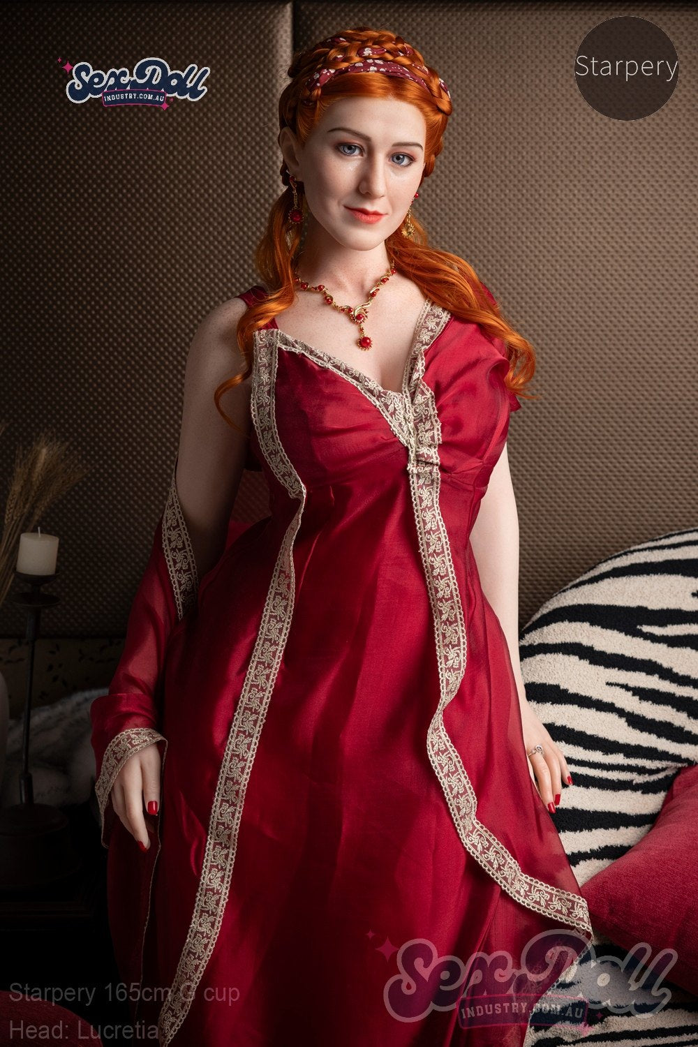 Lucretia - 165cm G-cup Silicone Head Sex Doll with Weight Reduced – Starpery Doll