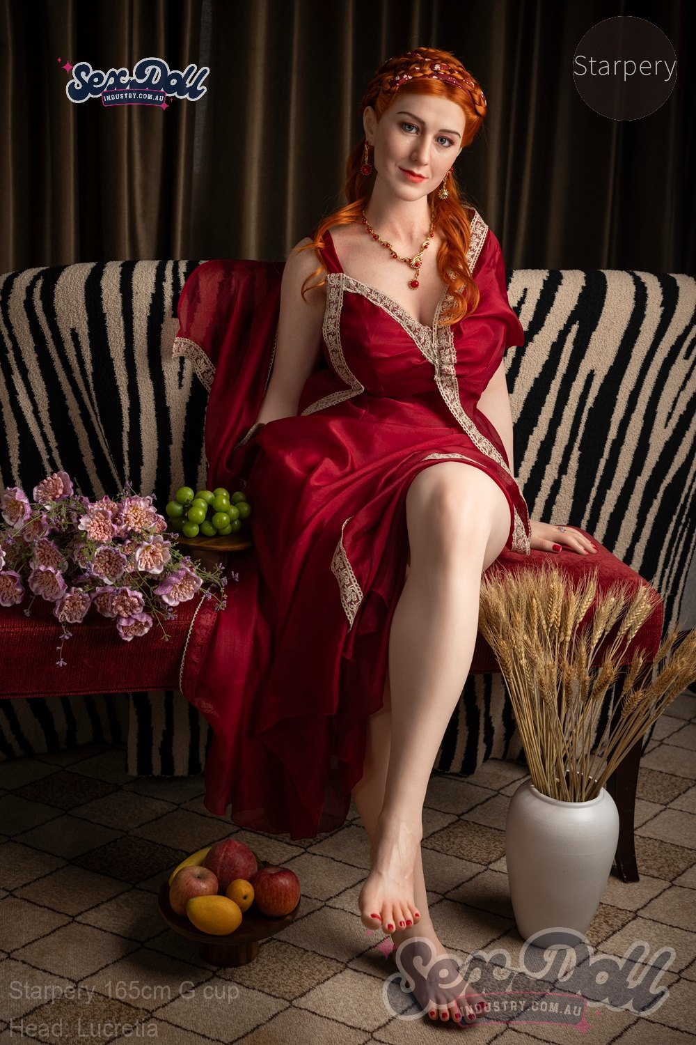 Lucretia - 165cm G-cup Silicone Head Sex Doll with Weight Reduced – Starpery Doll