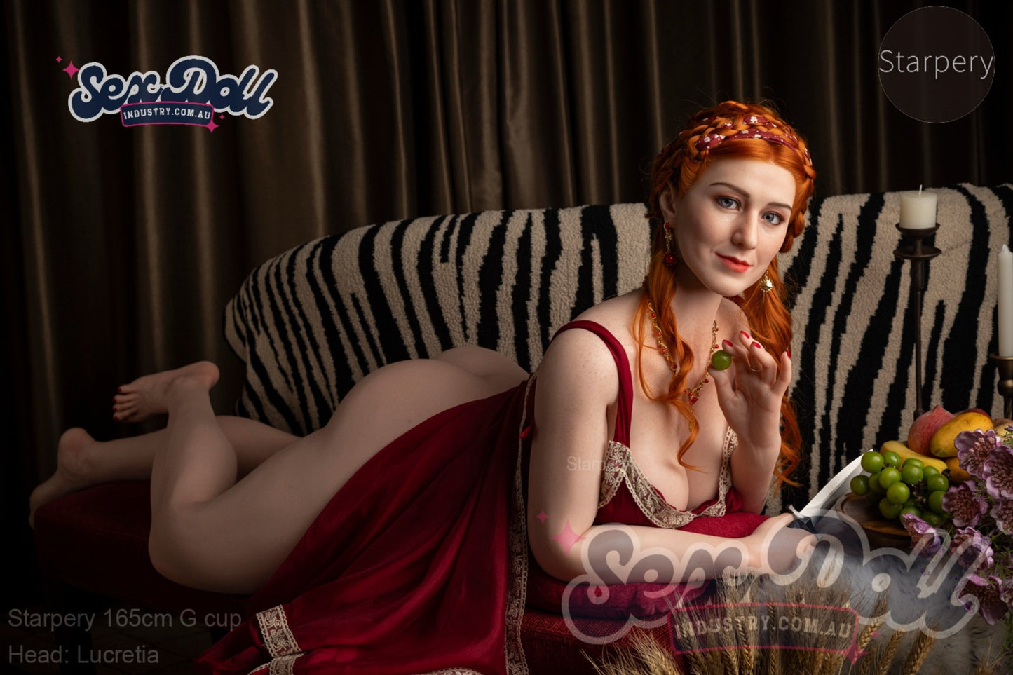 Lucretia - 165cm G-cup Silicone Head Sex Doll with Weight Reduced – Starpery Doll