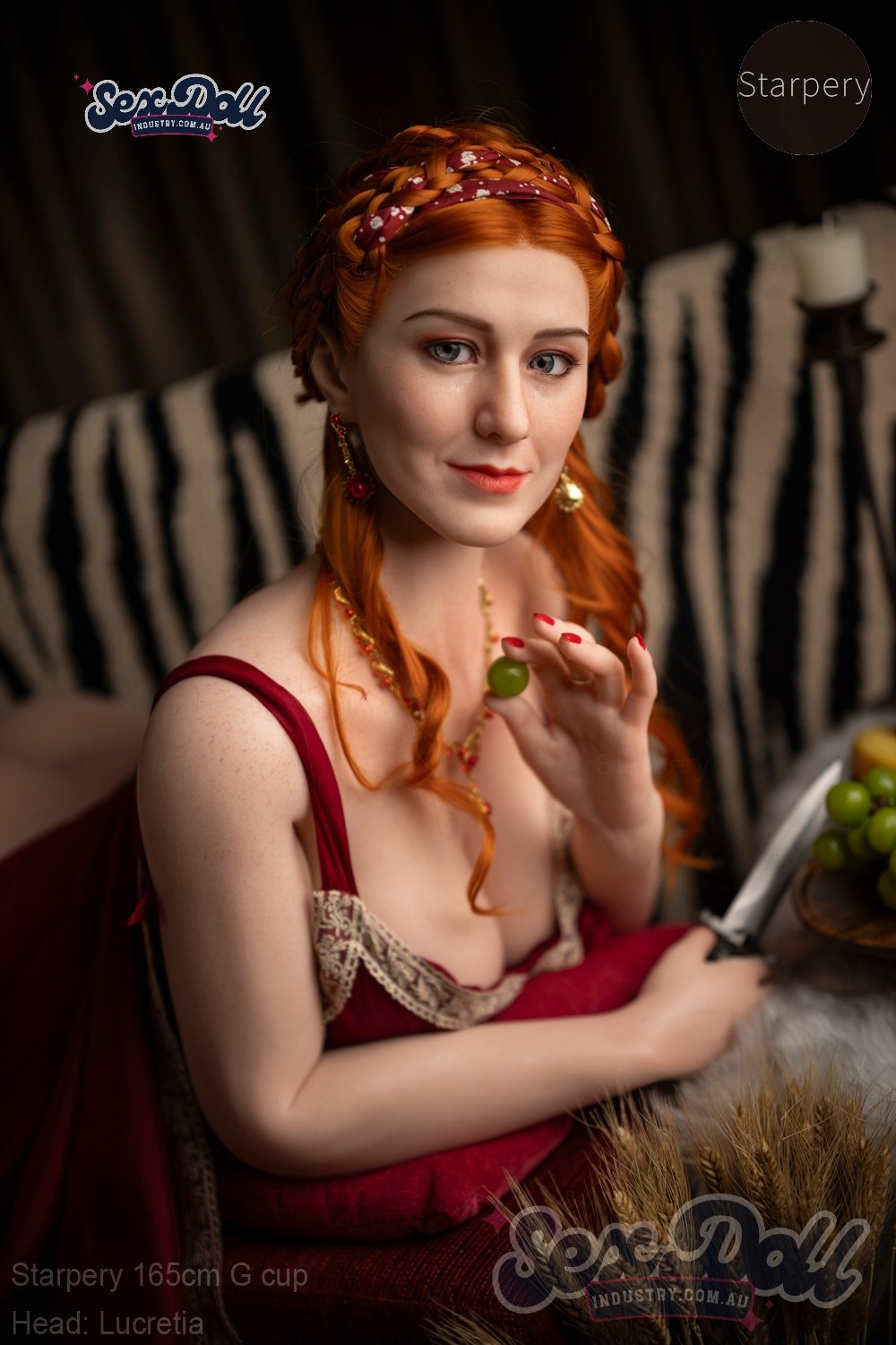 Lucretia - 165cm G-cup Silicone Head Sex Doll with Weight Reduced – Starpery Doll