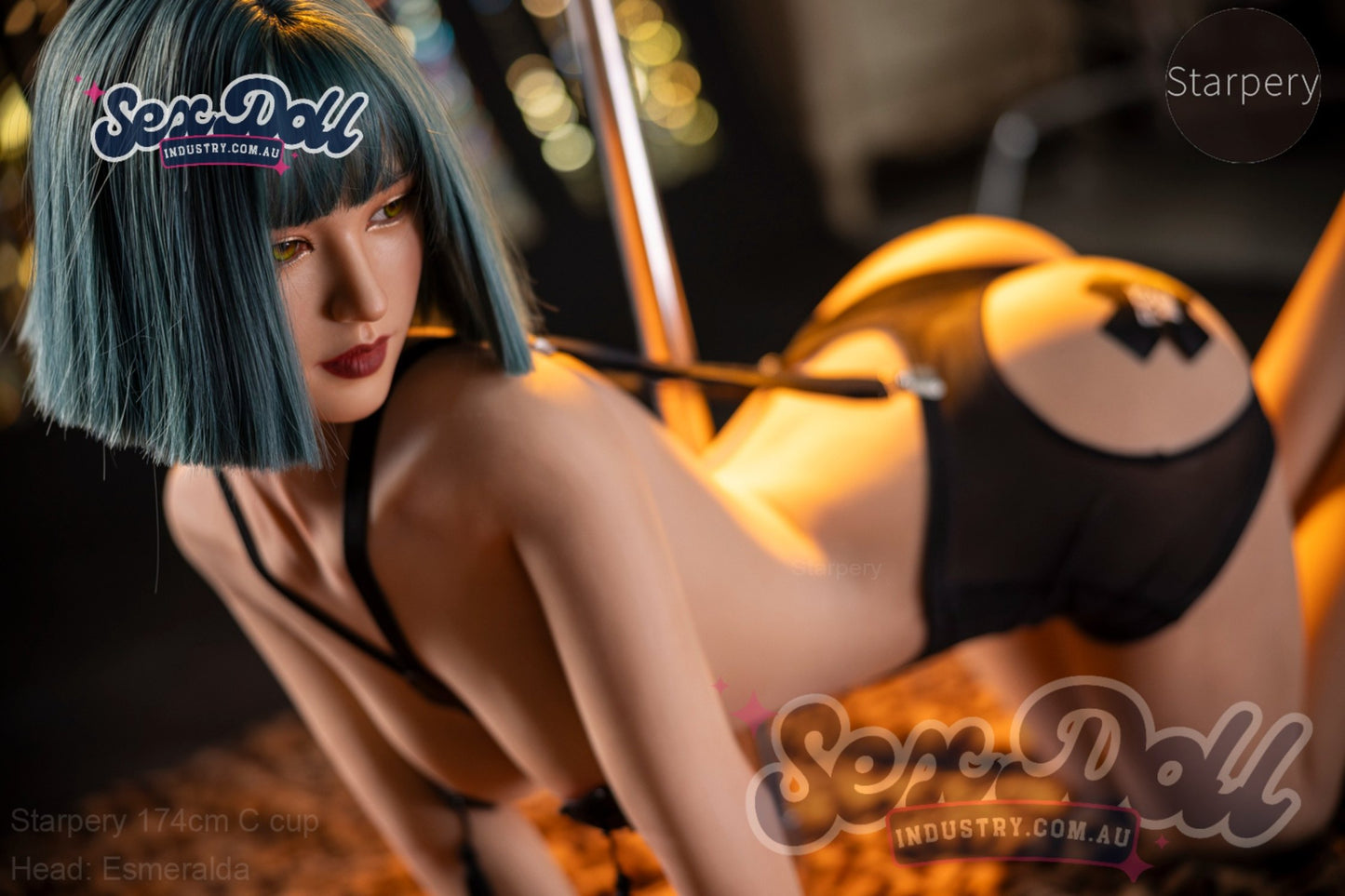 Esmeralda- 174cm C-cup Silicone Head Sex Doll with Weight Reduced – Starpery Doll