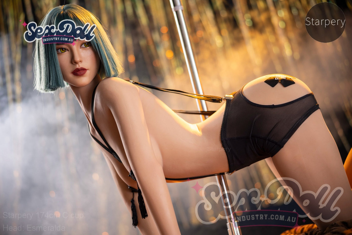 Esmeralda- 174cm C-cup Silicone Head Sex Doll with Weight Reduced – Starpery Doll