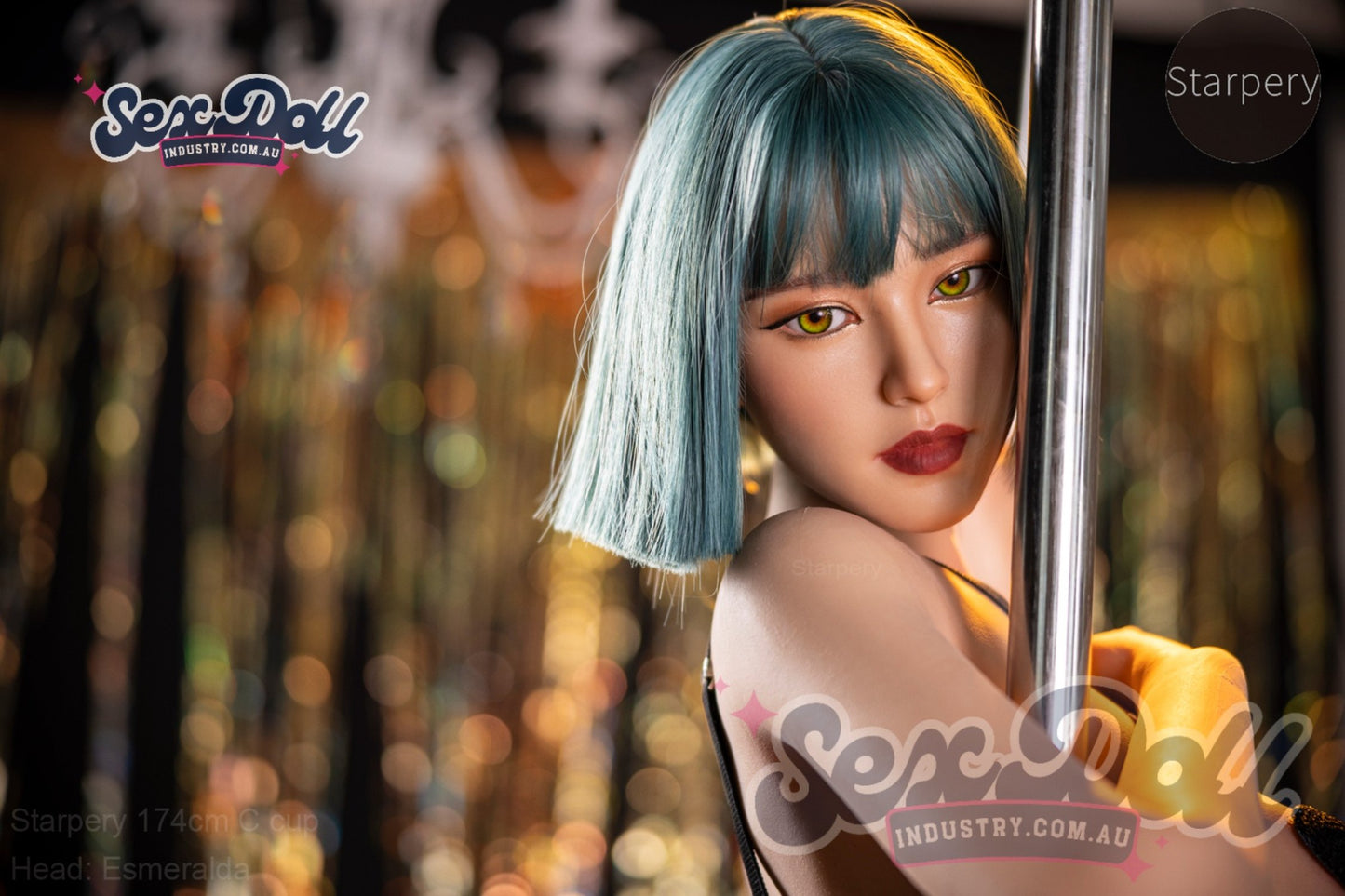 Esmeralda- 174cm C-cup Silicone Head Sex Doll with Weight Reduced – Starpery Doll