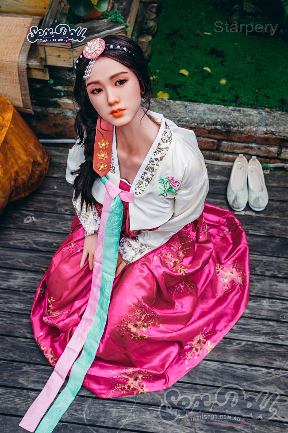 Jiner - 163cm G-cup Asian Silicone Head Sex Doll with Weight Reduced – Starpery Doll