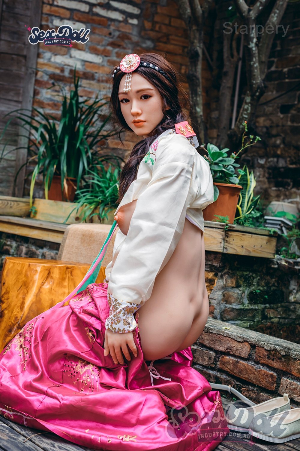 Jiner - 163cm G-cup Asian Silicone Head Sex Doll with Weight Reduced – Starpery Doll