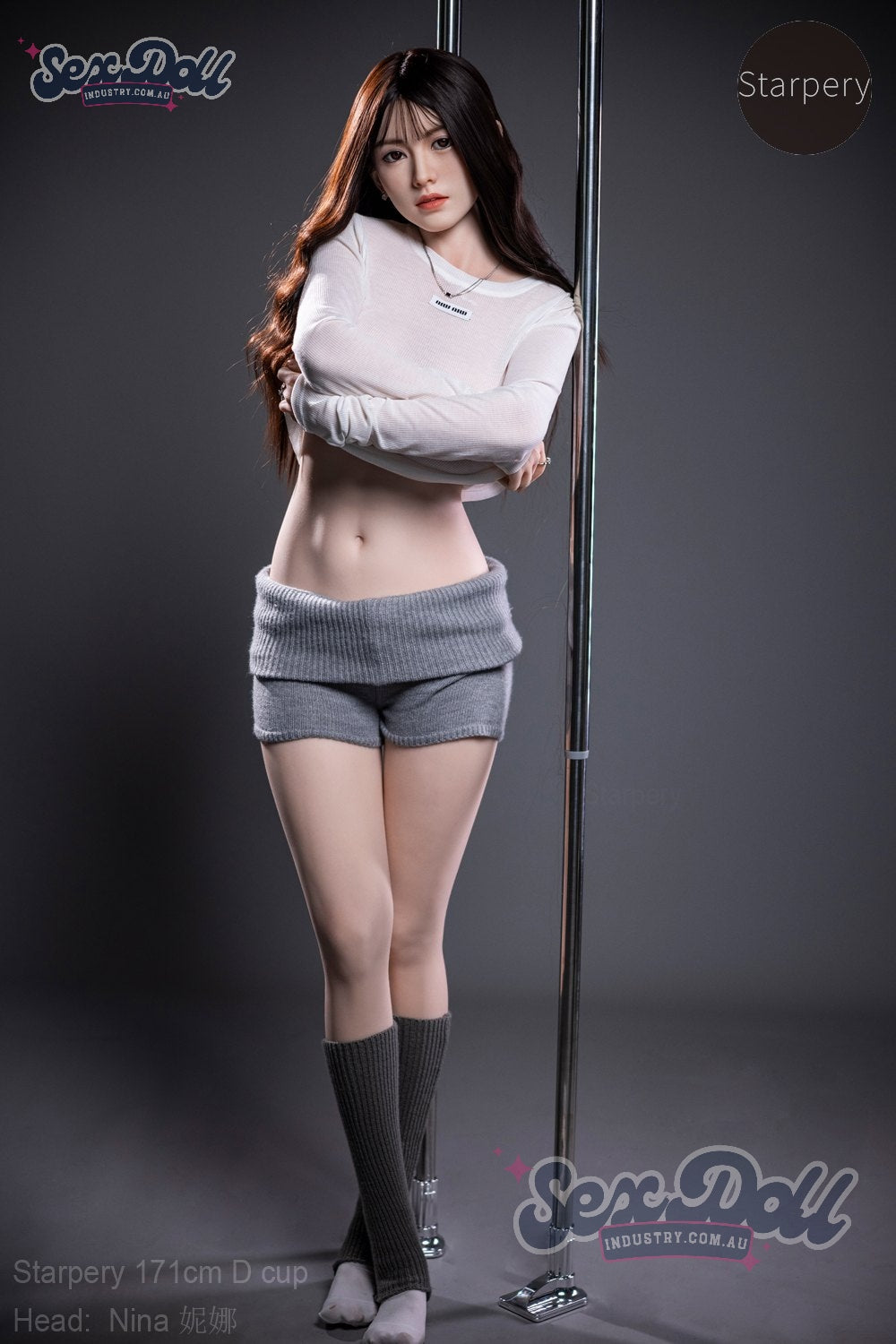 Nina - 171cm D-cup Silicone Head Tall Asian Sex Doll with Weight Reduced – Starpery Doll