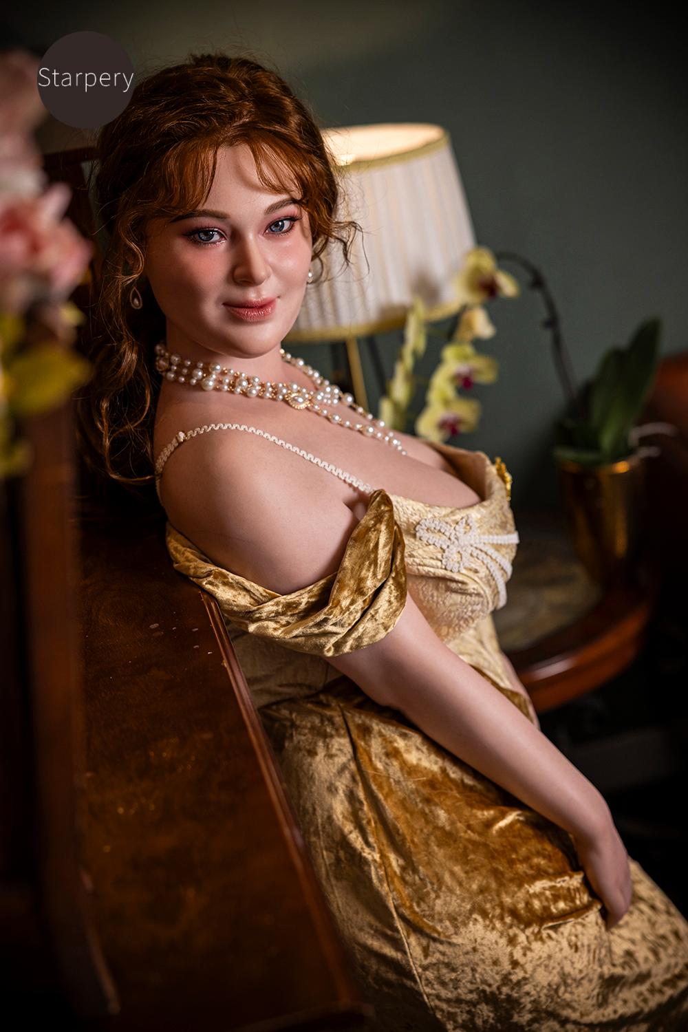 Ivory - 161cm H-cup Silicone Head Sex Doll with Weight Reduced – Starpery Doll