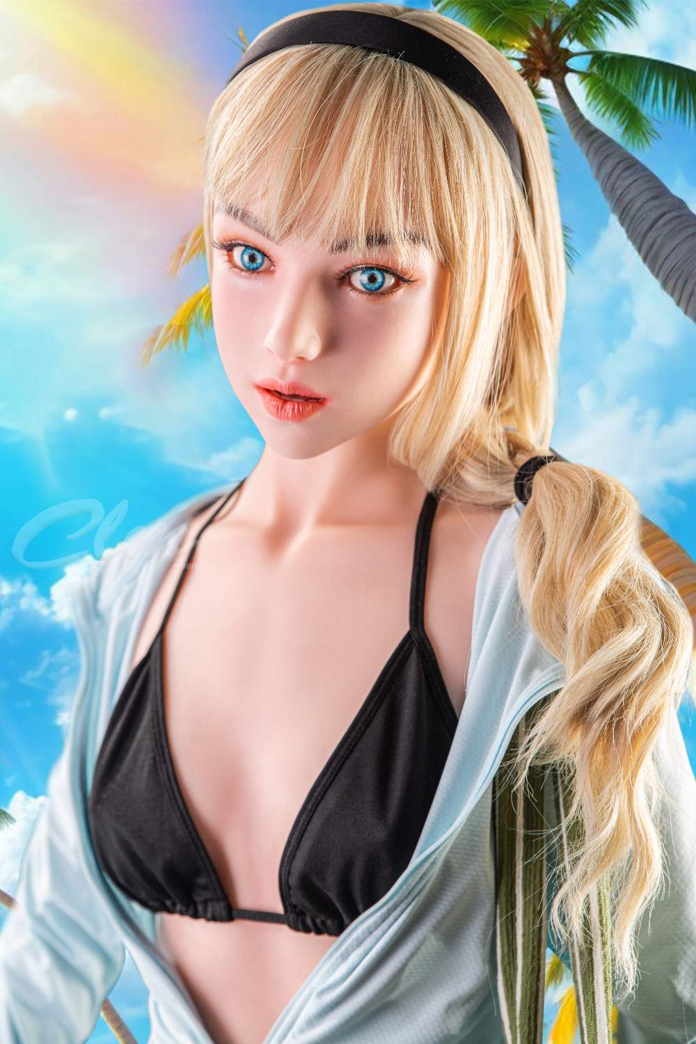 Gali - 157cm B-cup Full Silicone Sex Doll with ROS Oral - Climax Doll