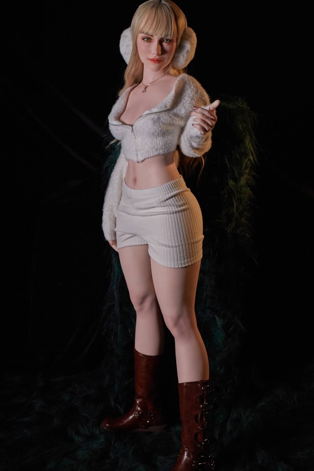 Imani - 160cm A-cup Full Silicone Sex Doll with ROS Oral - Climax Doll