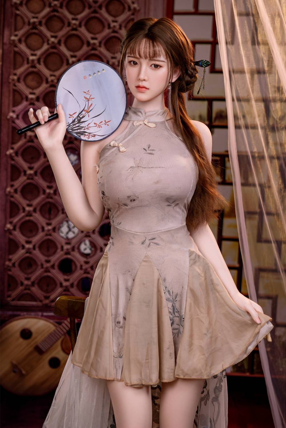 Nari - 149-170cm Silicone Head Realistic Sex Doll with ROS Options - AiMi Doll