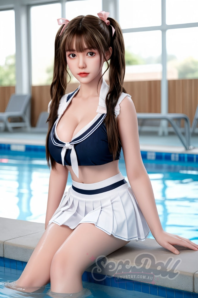 Sage - 149-170cm Silicone Head Lifelike Sex Doll with ROS Oral - AiMi Doll