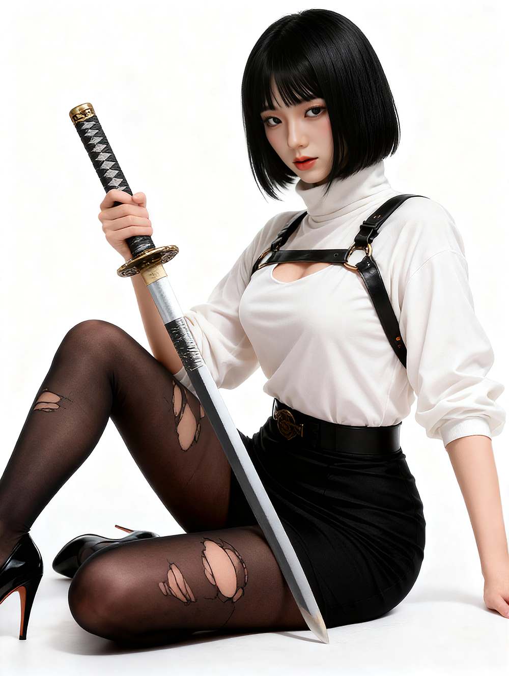 Lily - 148-169cm Silicone Head Realistic Sex Doll with ROS Oral - SY Doll