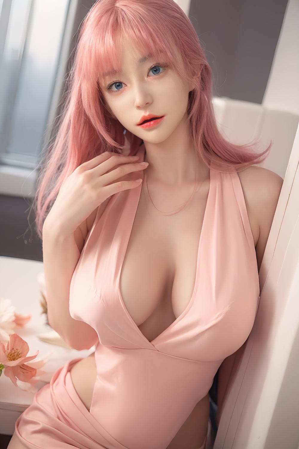 Edith - 148-164cm Silicone Head Realistic Sex Doll with ROS Oral - SY Doll