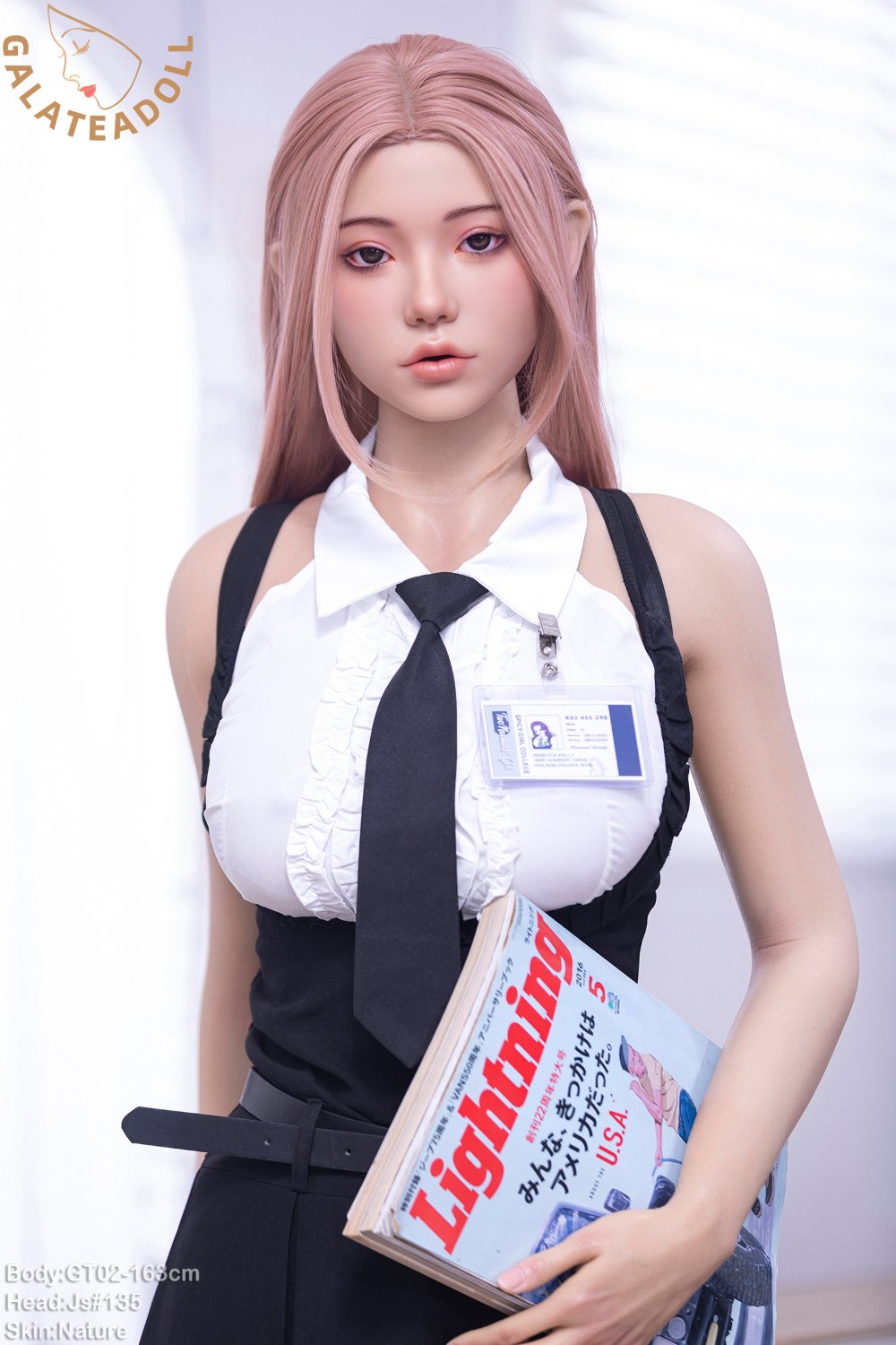 Rhea - 163cm Full Silicone Realistic Skin Asian Sex Doll with ROS - Galatea Doll