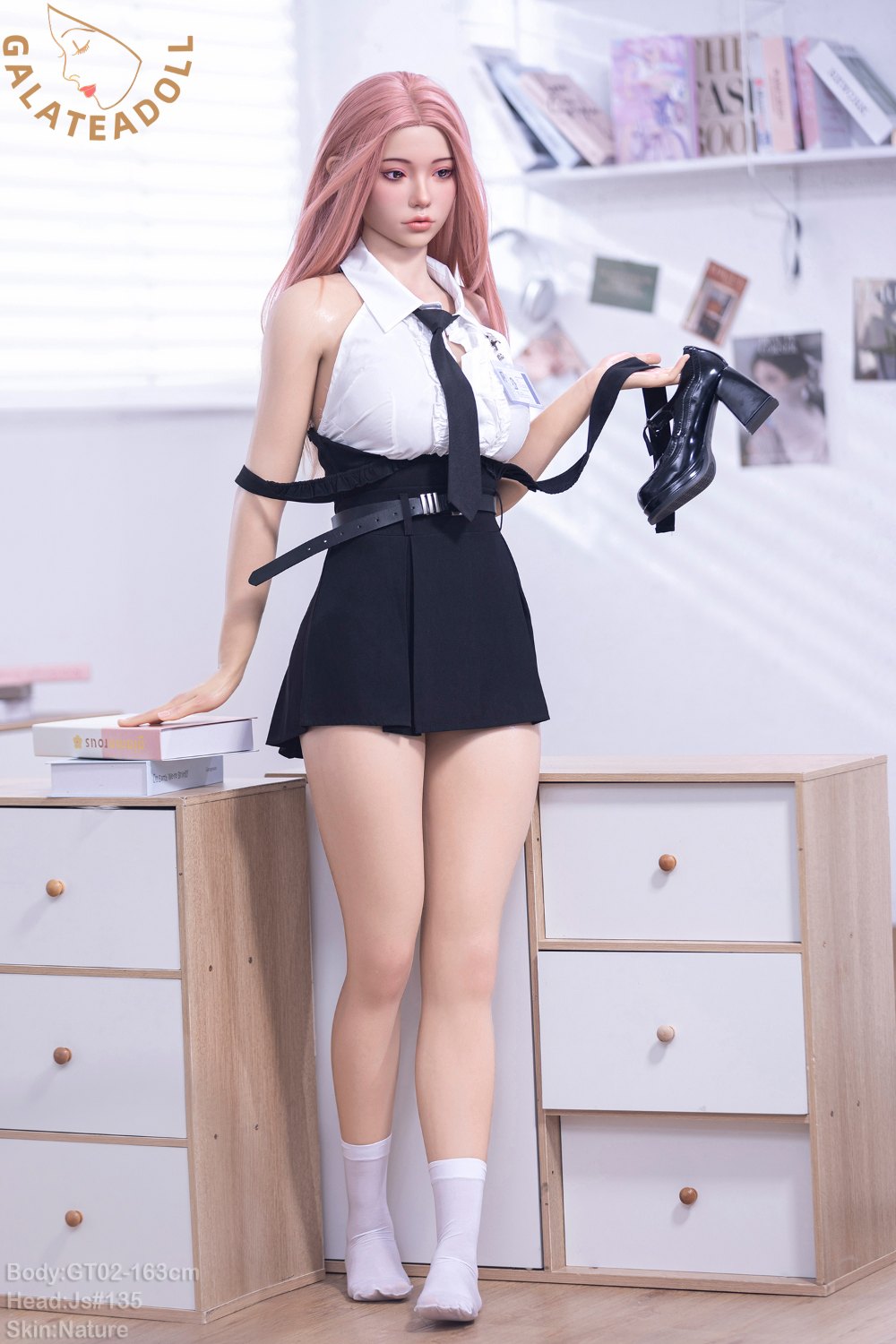 Rhea - 163cm Full Silicone Realistic Skin Asian Sex Doll with ROS - Galatea Doll