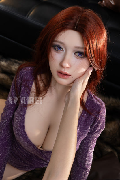 Cynthia- 159cm D-cup Silicone Head Realistic Sex Doll  - Aibei Doll