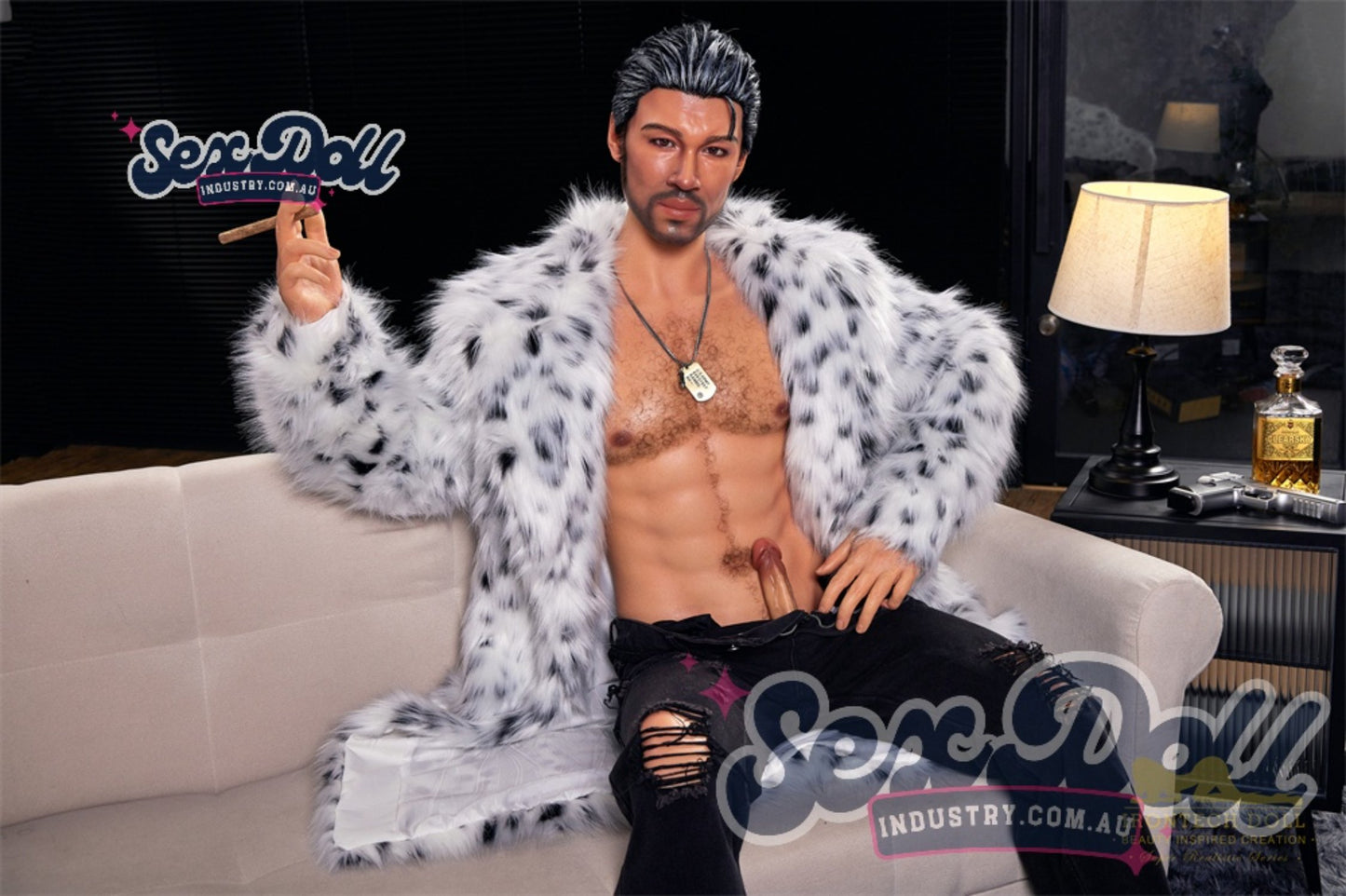 Lorenzo - 170cm M7 Full Silicone Male Sex Doll - Irontech Doll