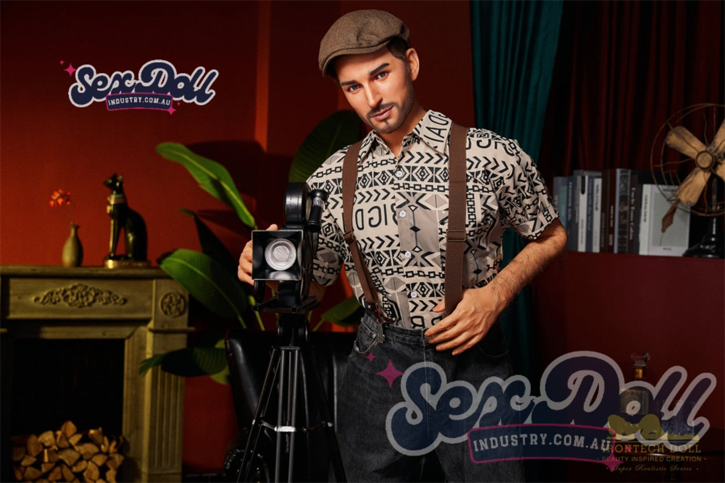 George - 170cm M3 Full Silicone Male Sex Doll - Irontech Doll